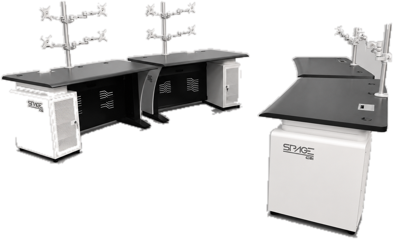 Serie SPACE — mobiliario técnico modular